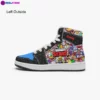 Personalized Brawl Stars High-Top Kids/Youth Sneakers | Brawl Stars Characters Leather Graphic Shoes Cool Kiddo 32