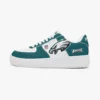 Custom Philadelphia Eagles AF1 Low-Top Leather Sneakers | NFL Football Inspired Graphic Shoes Cool Kiddo