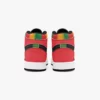 Custom Rastafari AJ1 Style Sneakers | Ethiopian Flag Colors Basketball Graphic Shoes Cool Kiddo 32