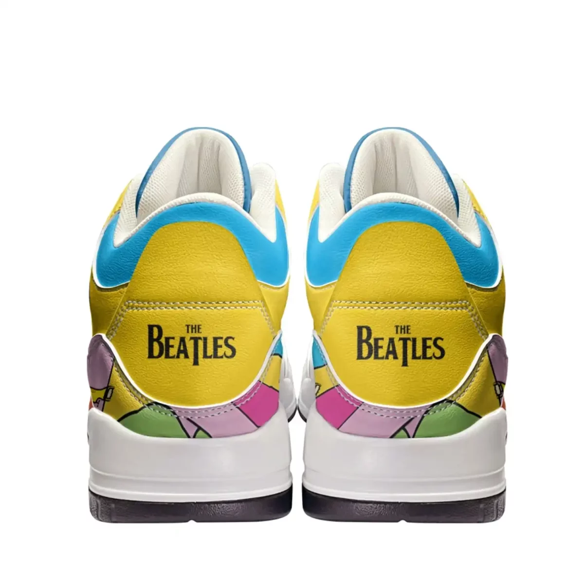 Custom Yellow Submarine Tribute Rare Sneakers | Beatles 60’s Rock Adult Graphic Shoes Cool Kiddo 22