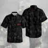 Custom Slipknot Graphic Button-Down Shirt for men. Casual Gift for Metal Fans Cool Kiddo 34