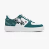 Custom Philadelphia Eagles AF1 Low-Top Leather Sneakers | NFL Football Inspired Graphic Shoes Cool Kiddo 36