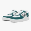 Custom Philadelphia Eagles AF1 Low-Top Leather Sneakers | NFL Football Inspired Graphic Shoes Cool Kiddo 38