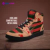 Custom Freddy Krueger Horror Movie High-Tops Leather Sneakers – Nightmare on Elm Street Graphic Shoes Cool Kiddo 42