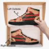 Custom Freddy Krueger Horror Movie High-Tops Leather Sneakers – Nightmare on Elm Street Graphic Shoes Cool Kiddo 44