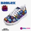 ROBLOX BLOX FRUITS Videogame Graphic Shoes for Kids | Lightweight Mesh Sneakers Cool Kiddo 26