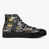 Custom Printed Batman Comics Canvas High-Tops Shoes | Comic Retro Style Sneakers Cool Kiddo