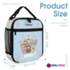 LABUBU "The Monsters" Collectible 3-Piece Set - Personalized Backpack, Lunch Bag & Pencil Case