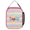 Number Blocks 3-Piece School Set – Backpack, Lunch Bag & Pencil Case (Pink)