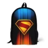 New Superman 2025 Movie New 17-inch Shoulder Backpack