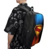 New Superman 2025 Movie New 17-inch Shoulder Backpack