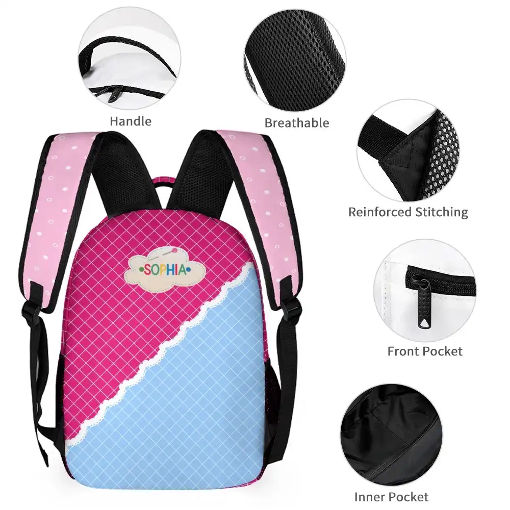 Lalaloopsy Dolls 3-Piece School Set – Backpack, Lunch Bag & Pencil Case