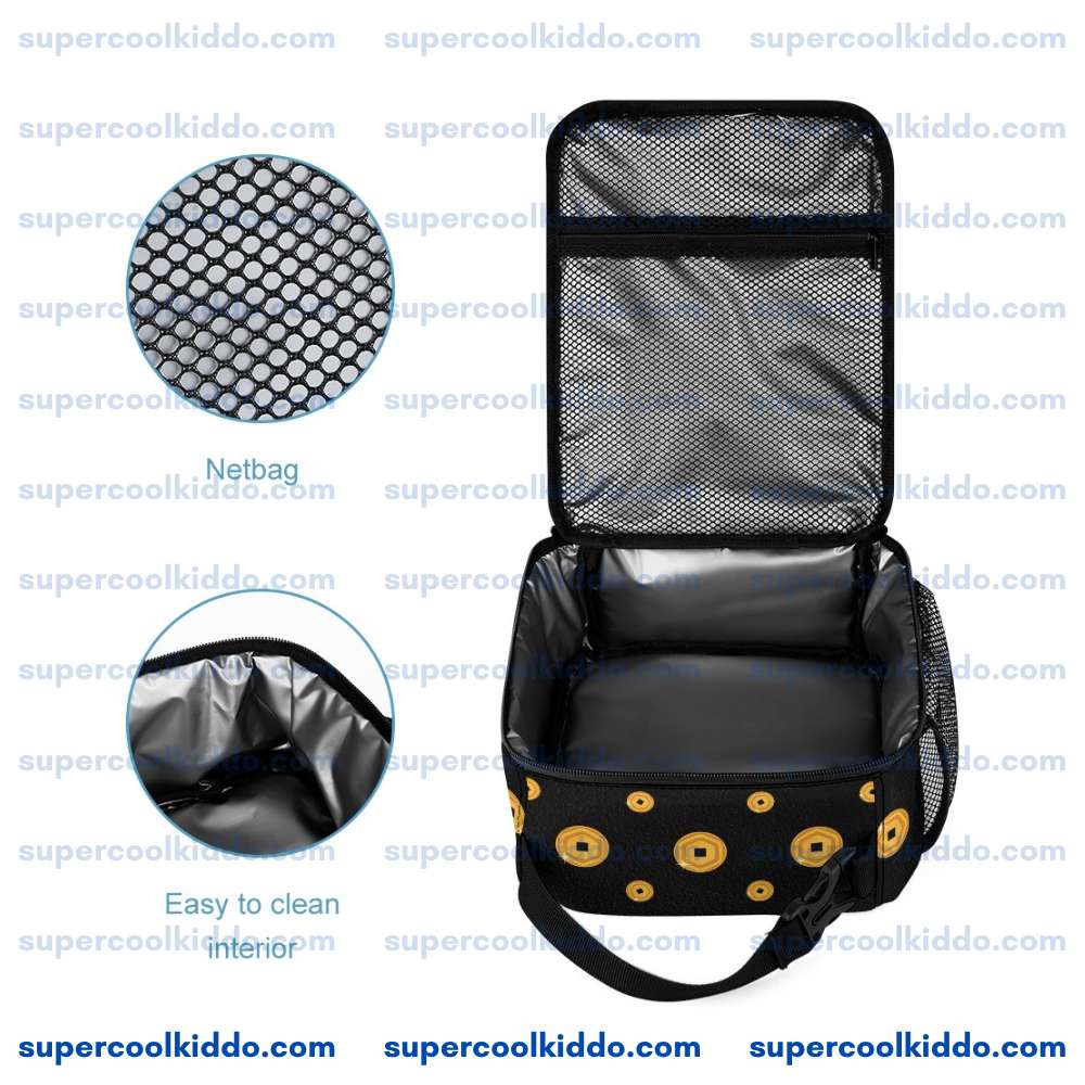 Custom Roblox 3-Piece Backpack Set – Personalized Kids School Bag, Lunch Box & Pencil Case