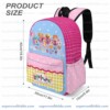 Personalized Lalaloopsy Kids Backpack - Custom Name Premium Oxford School Bag