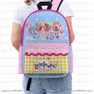 Personalized Lalaloopsy Kids Backpack - Custom Name Premium Oxford School Bag