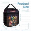 Personalized Roblox 3-Piece Backpack Set – Custom Name School Bag, Lunch Box & Pencil Case for Kids