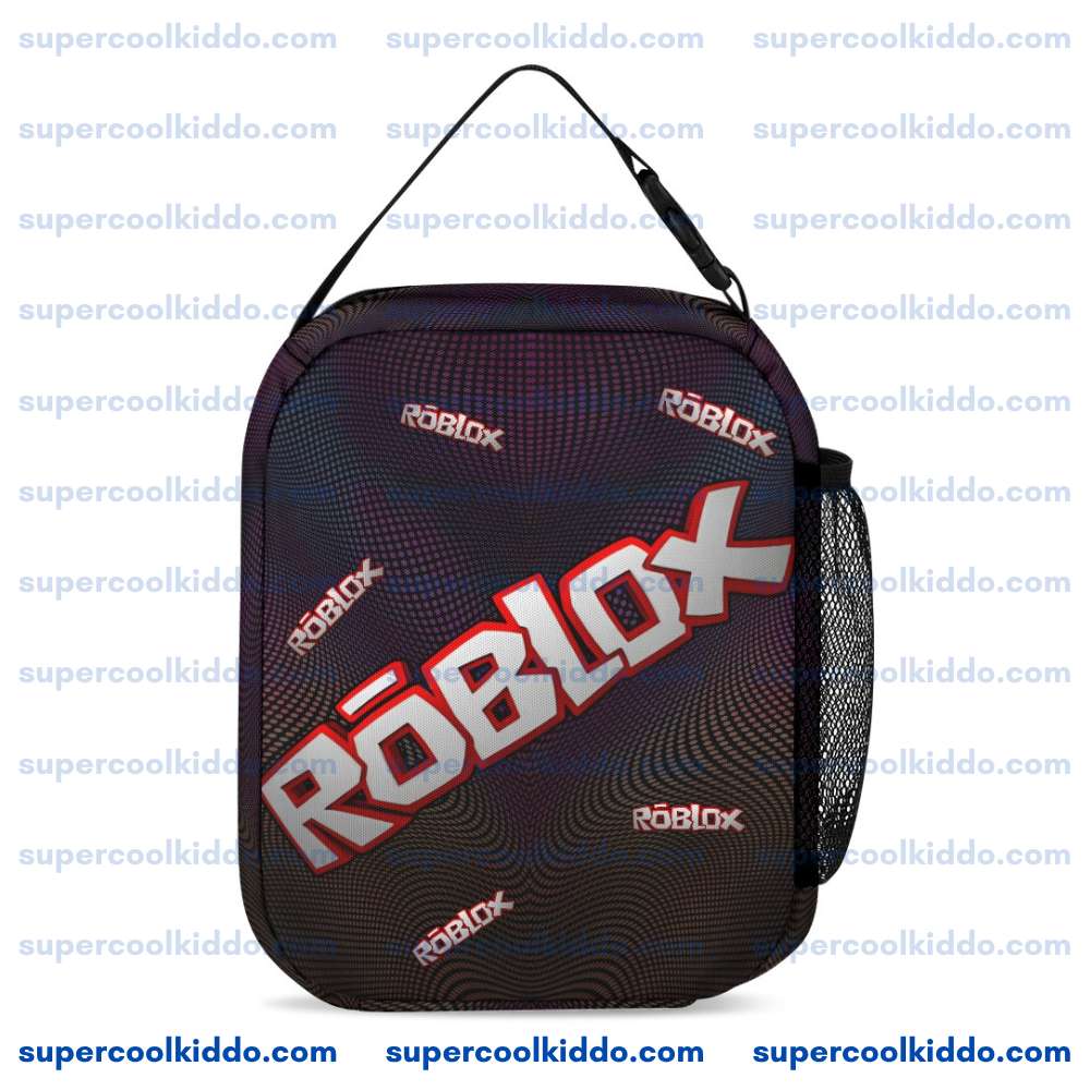 Personalized Roblox 3-Piece Backpack Set – Custom Name School Bag, Lunch Box & Pencil Case for Kids