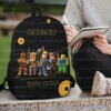 Personalized Roblox Gold Robux Backpack Custom Name Gaming School Bag 17 inch