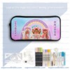Personalized Roblox Pastel Rainbow 3-Piece Backpack Set – Custom Name School Bag, Lunch Box & Pencil Case