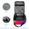 BriannaPlayz Crown Rainbow Gradient 3 Piece Backpack Set, Ergonomic School, College and Work Bag, Insulated Lunch Box and Pencil Case Bundle