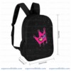 BriannaPlayz, Pink Dripping Crown Gamer Backpack, Kids & Girls School Daypack and Travel Bag