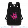 BriannaPlayz, Pink Dripping Crown Gamer Backpack, Kids & Girls School Daypack and Travel Bag