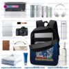 Durable Gamer Backpack - Ergonomic Roblox Fan School Bag & Travel Pack with Reinforced Bottom