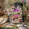 Custom Taylor Swift Clear Backpack, Personalized Swiftie Transparent School Bag, Eras Tour Concert Approved Vinyl Backpack, Fits 16 in Laptop.