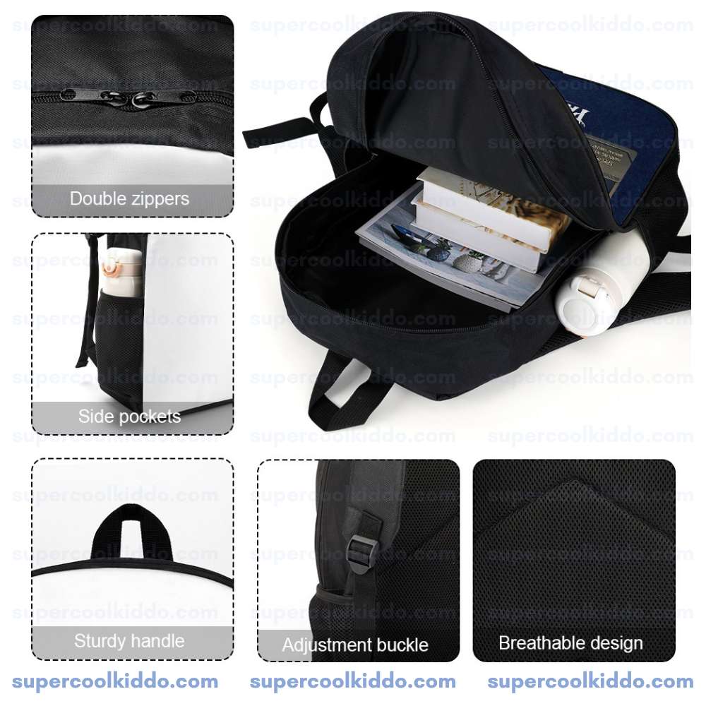 Palworld Pal Sphere Storage Unit Gamer Backpack, Game-Inspired School Daypack