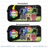 Personalized Black Dandys World Roblox Toons 3 Piece Backpack Set, Ergonomic Kids School Bag, Insulated Lunch Box and Pencil Case Bundle