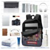 Personalized Brookhaven Backpack for Kids, Custom Name Gamer School Bag Inspired by Roblox, 17 Inch Heavy Duty Bookbag.