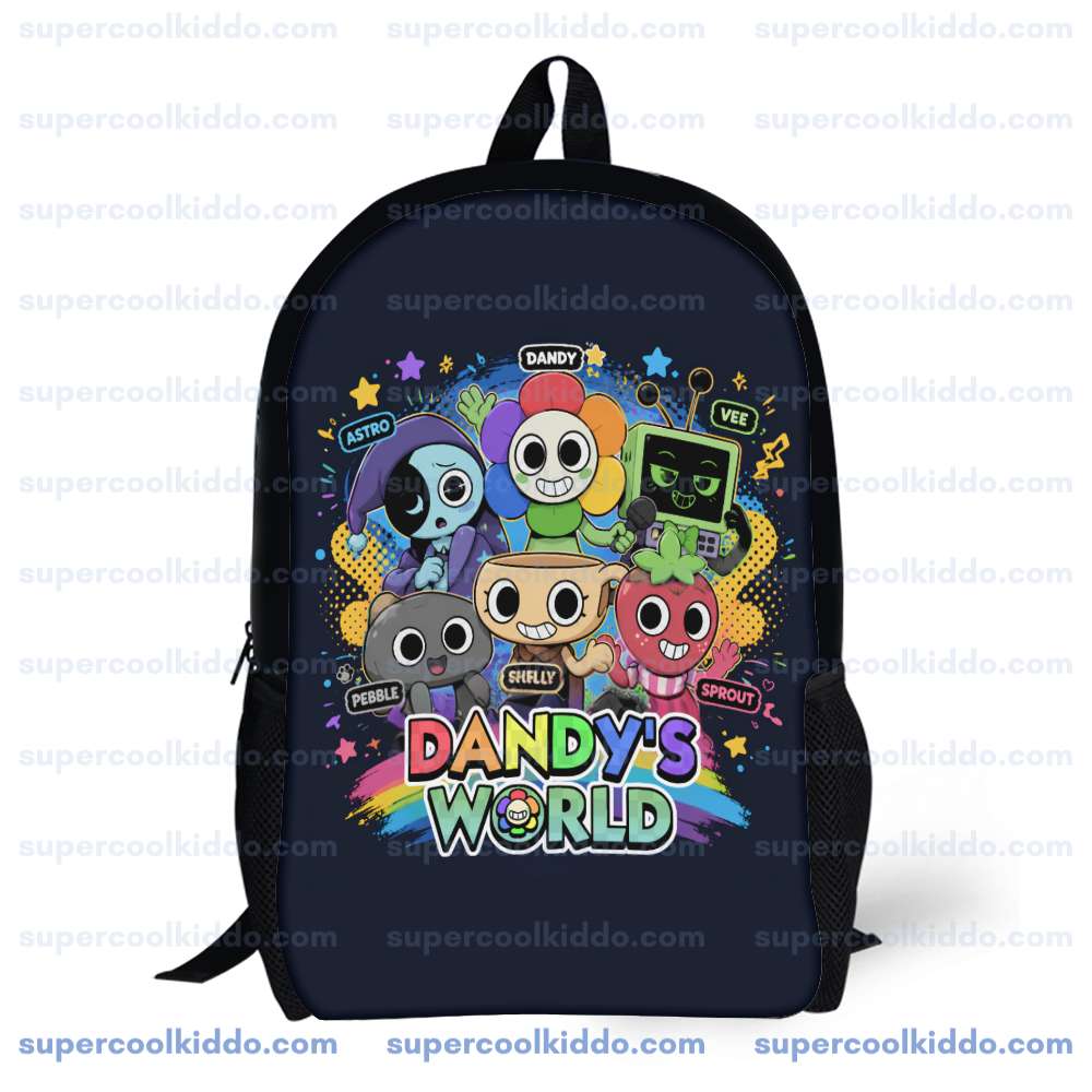 Personalized Dandys World Backpack, Kids School Daypack & Travel Bag
