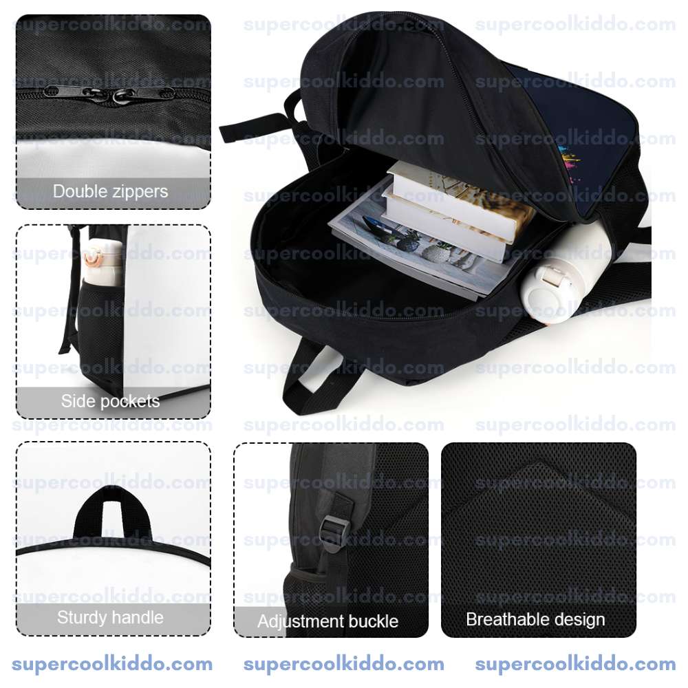 Personalized Dandys World Backpack, Kids School Daypack & Travel Bag