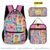 Personalized Lalaloopsy 3-Piece Backpack Set – Ergonomic Kids School Bag, Insulated Lunch Box & Pencil Case Bundle