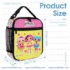 Personalized Lalaloopsy 3-Piece Backpack Set – Custom Name Polka Dot School Bag, Lunch Box & Pencil Case