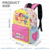 Personalized Lalaloopsy Hearts & Polka Dots Backpack - Custom Name Premium Oxford School Bag