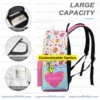 Personalized Lalaloopsy Hearts & Polka Dots Backpack - Custom Name Premium Oxford School Bag