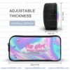 Personalized Like Nastya Pastel Iridescent 3 Piece Backpack Set, Ergonomic Kids School Bag, Insulated Lunch Box and Pencil Case Bundle
