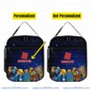 Personalized Roblox Galaxy Blue 3 Piece Backpack Set, Ergonomic Kids School Bag, Insulated Lunch Box and Pencil Case Bundle