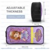 Personalized Sofia the First 3 Piece Backpack Set. Ergonomic Kids School Bag, Insulated Lunch Box & Pencil Case Bundle