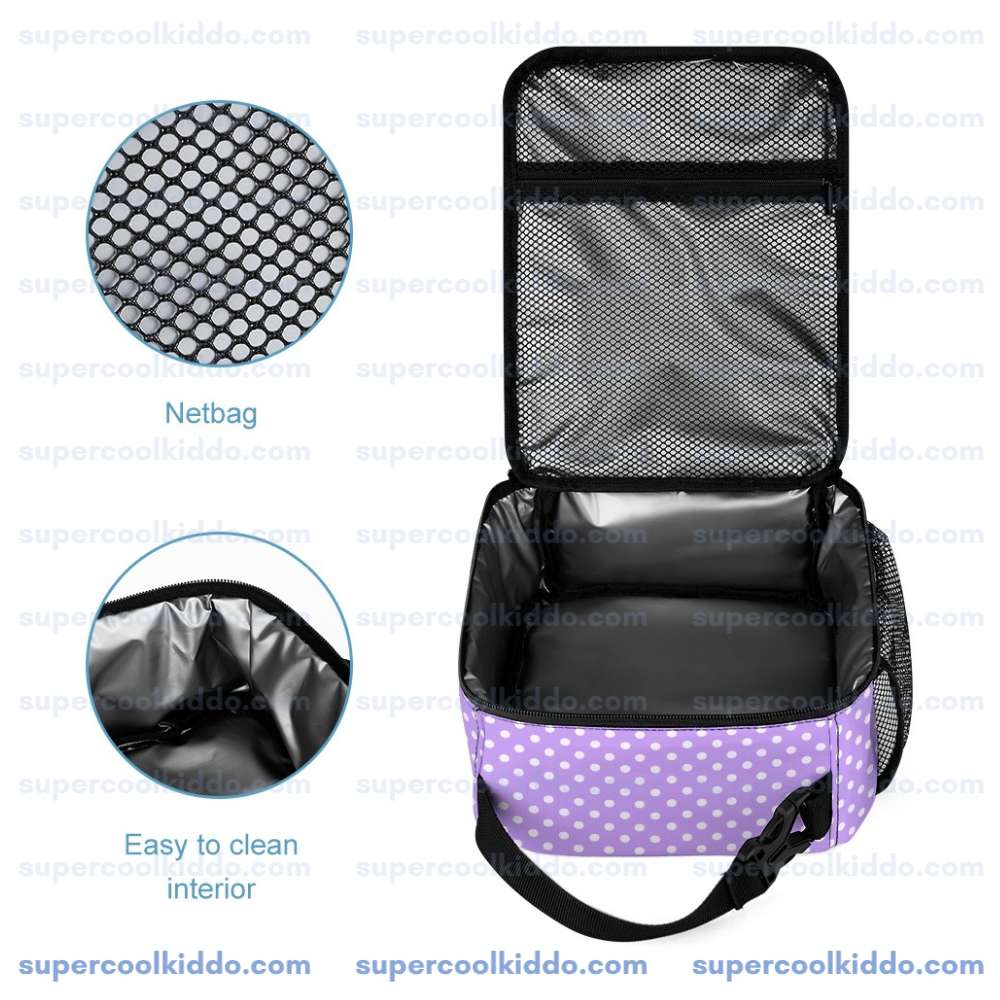 Personalized Sofia the First 3 Piece Backpack Set. Ergonomic Kids School Bag, Insulated Lunch Box & Pencil Case Bundle