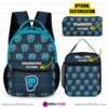 PewDiePie, 3 Piece Gamer Backpack Set with Insulated Lunch Bag and Pencil Case, Brofist School Bag Set