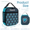 PewDiePie, 3 Piece Gamer Backpack Set with Insulated Lunch Bag and Pencil Case, Brofist School Bag Set