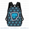 PewDiePie, Gamer Brofist Pattern Backpack, Heavy Duty 600D School & Travel Daypack