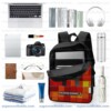 Preston Playz Minecraft, Fire Pixel Gamer Backpack, Kids School Daypack and Travel Bag