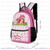 Personalized Strawberry Shortcake 3 Piece Backpack Set. Ergonomic Kids School Bag, Insulated Lunch Box & Pencil Case Bundle