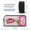 Personalized Strawberry Shortcake 3 Piece Backpack Set. Ergonomic Kids School Bag, Insulated Lunch Box & Pencil Case Bundle
