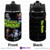 Personalized New Monster Squad Kids Stainless Steel Water Bottle with Straw Lid 12 oz Double Wall Insulated Tumbler.