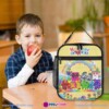 Numberblocks Insulated Lunch Bag Cute Reusable Lunch Box Thermal Tote Bag with Side Pocket for Kids School Travel Picnic