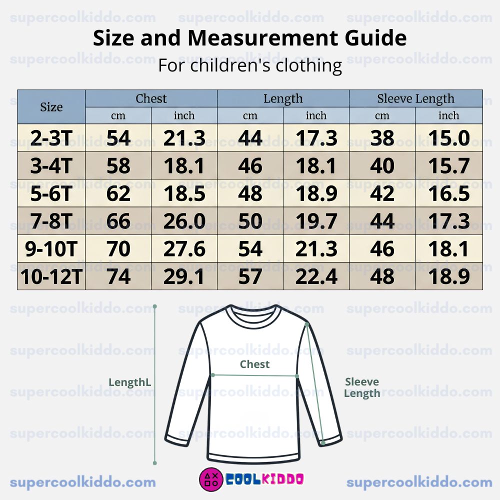 Poppy Playtime 5 Kids Long Sleeve T-Shirt – Soft Milk Silk Graphic Youth Crew Neck Apparel